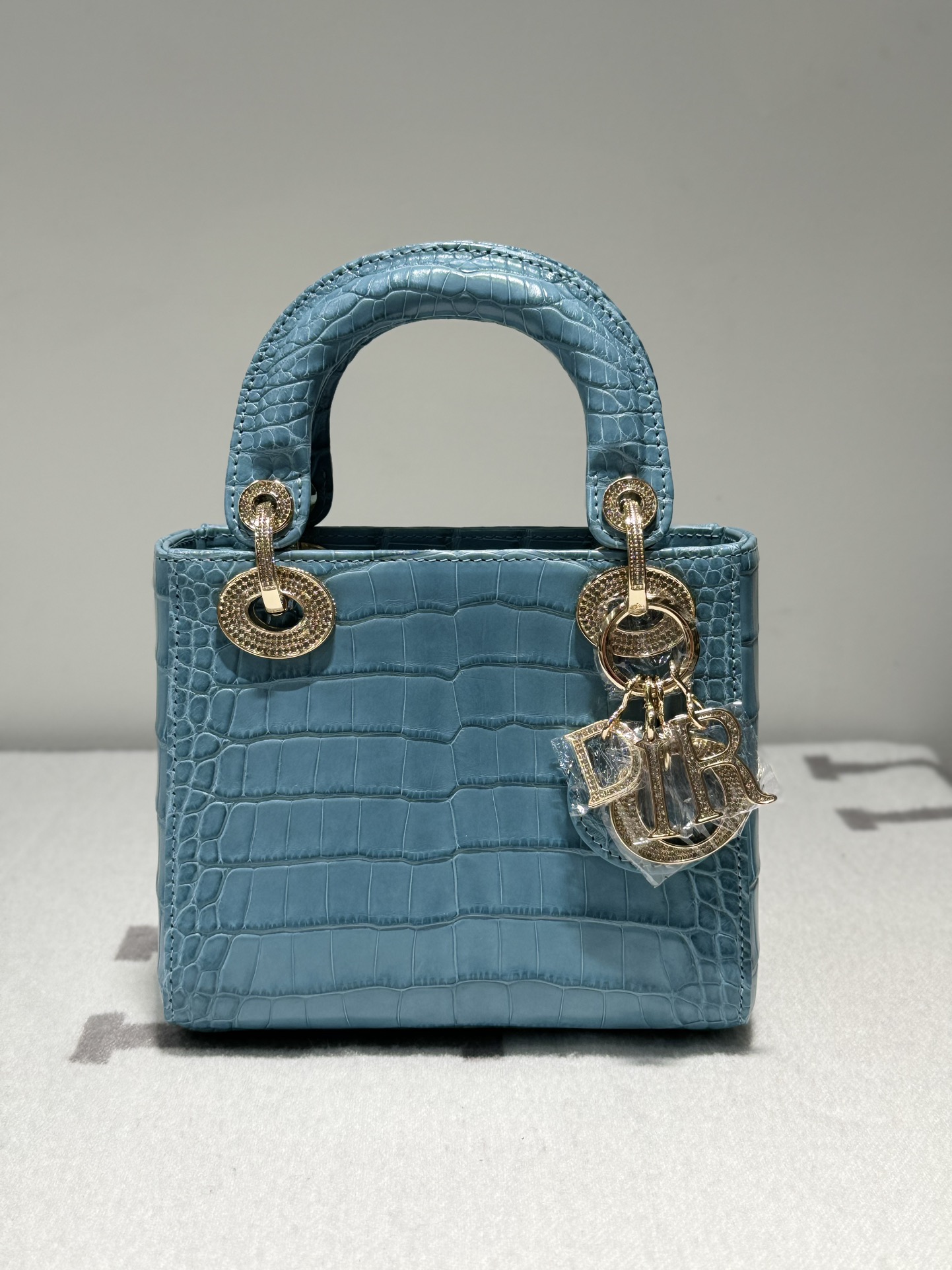 Túi xách Dior da cá sấu like auth 1:1 fulbox