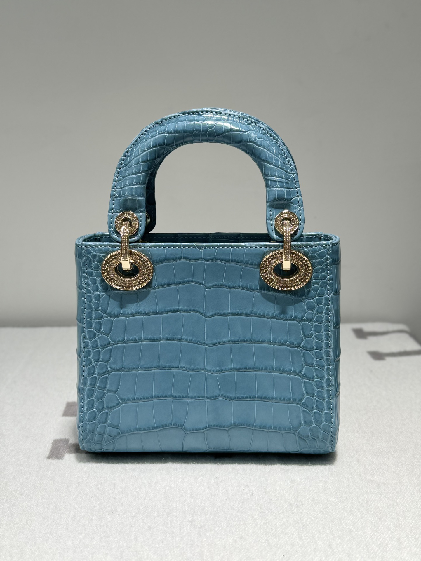 Túi xách Dior da cá sấu like auth 1:1 fulbox